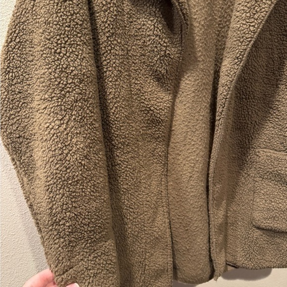 Koolaburra by UGG Sherpa Fleece Shawl Collar‎ Cardigan Size Large - Picture 5 of 8